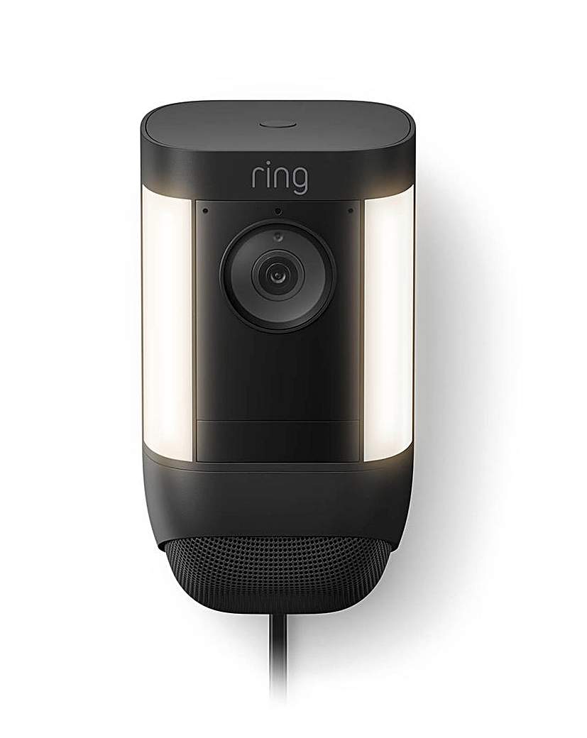 Ring Wired Spotlight Cam Pro - Black