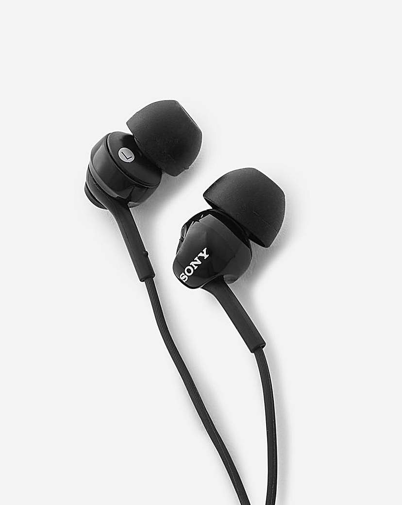 Sony MDR-EX110AP In Ear Headphones Black
