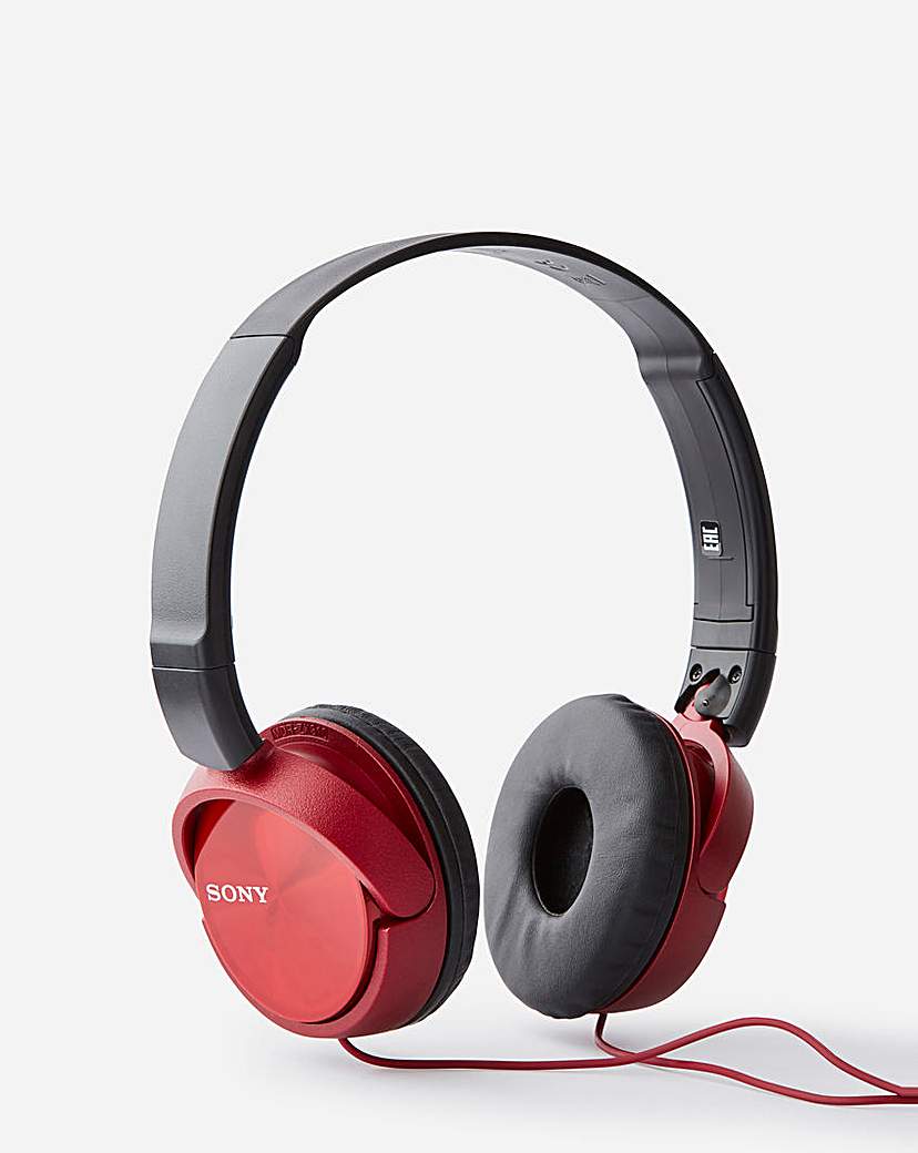 Sony MDR-ZX310 Over ear Headphones Red