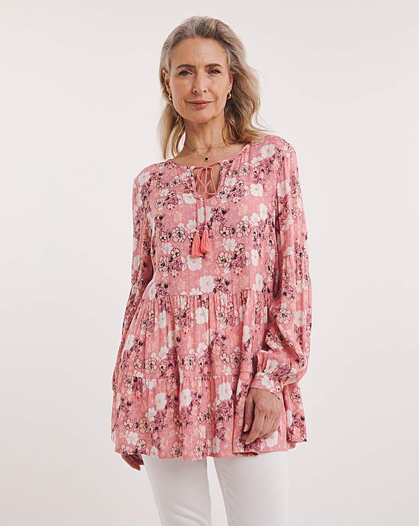 Julipa Tiered Print Tunic