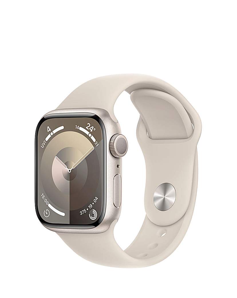 Image of Apple Watch Series 9 41mm Starlight M/L