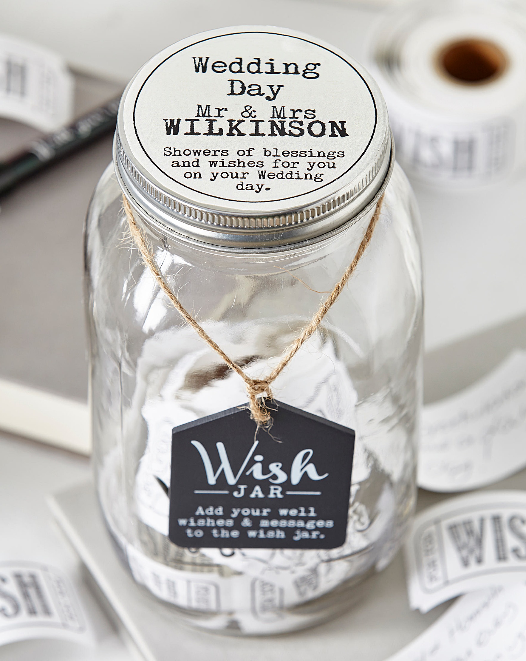 Personalised Wish Jar Oxendales